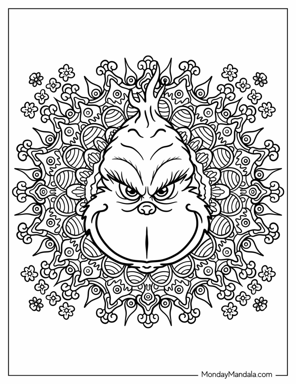 51 grinch coloring pages (free pdf printables)